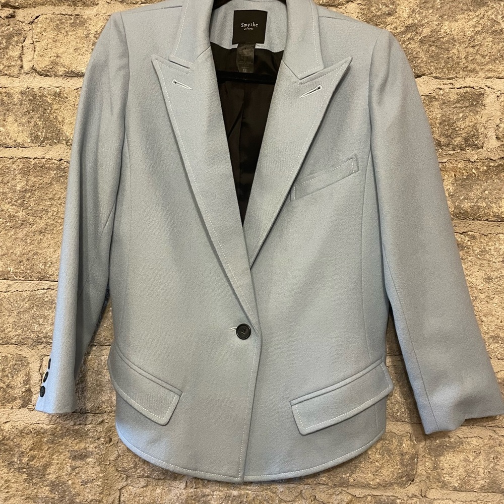 Smythe Light Blue Wool Jacket
